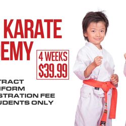 Tajik Karate Academy - Karate for kids $39.99 for 4 weeks