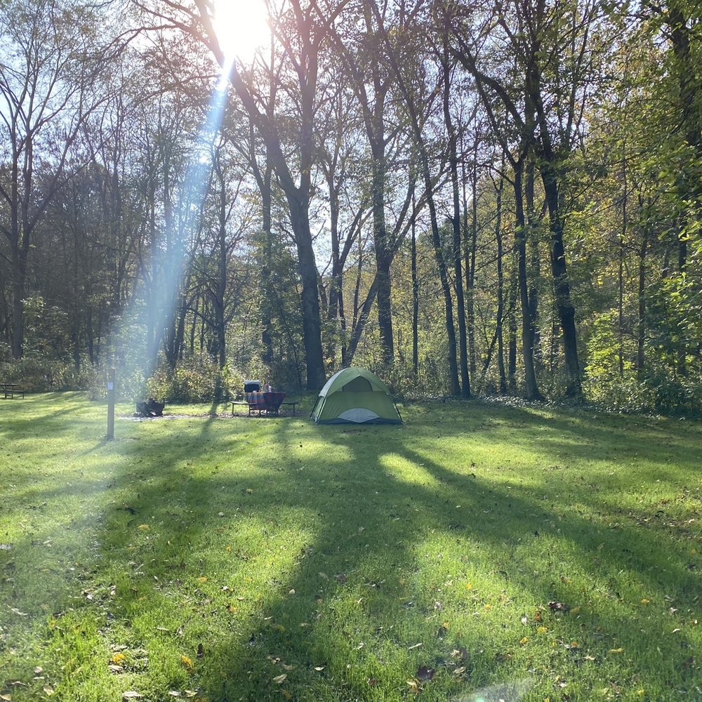 Mohican State Park - Insanely loud highway less than 50 feet away behind the line of trees. Beautiful site. If you happen to be deaf it would be perfect. - Hiking Near Me - Loudonville, Ohio