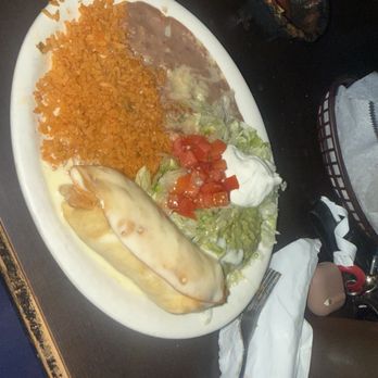 Los Amigos Mexican Restaurant - Shrimp chimichanga with rice and beans - Mexican Near Me - Birmingham, Alabama Los Amigos Mexican Restaurant - Shrimp chimichanga with rice and beans - Mexican Near Me - Birmingham, Alabama