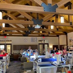 The Quilting Connection -Appleton - Our students enjoying a hands on retreat we hold annually!