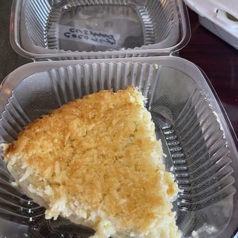 Lanna Thai - Complimentary Coconut pie was very good - Thai Near Me - Fleming Island, Florida Lanna Thai - Complimentary Coconut pie was very good - Thai Near Me - Fleming Island, Florida