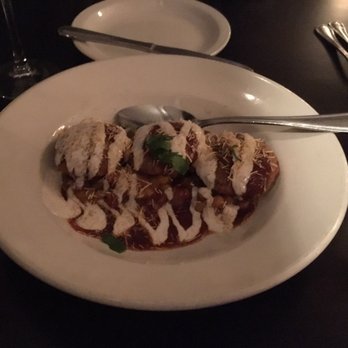 Indian Table - Ragda Patties - Indian Near Me - Brooklyn, New York