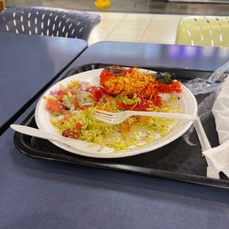 Left food since cannot eat. Terrible Left food since cannot eat. Terrible