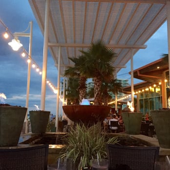 Cobalt - The patio fountain and fire pits - Seafood Near Me - Orange Beach, Alabama