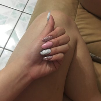 EVA Nails & Spa - Lena did a really good job for my set! She was very patient and listened to all my requests! - Nail Salons Near Me - Arlington, Texas