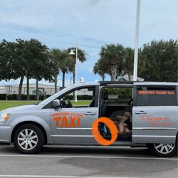 Downtown Yellow Taxi - Sleeping in his van by a playground + can of air freshener!