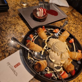 P.F. Chang's - a plate of ice cream and desserts - Chinese Near Me - Northbrook, Illinois P.F. Chang's - a plate of ice cream and desserts - Chinese Near Me - Northbrook, Illinois