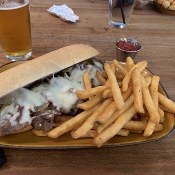 Local Kitchen - The Philly cheese steak . Delicious but needs more meat, bready. The fries were good. - Cocktail Bars Near Me - Torrance, California