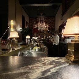 Bar area