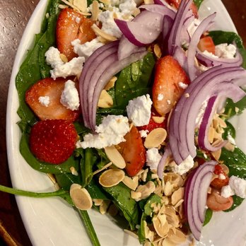 Iron Hill Brewery & Restaurant - Strawberry and Goat Cheese Salad - New American Near Me - Media, Pennsylvania