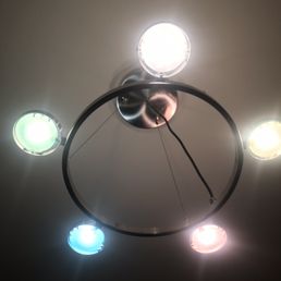Bedroom light fixture.