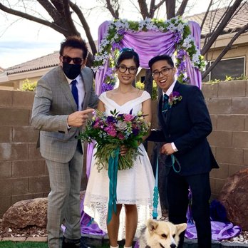 The Mobile Minister - Roland made our small backyard wedding intimate, safe, and fun. - Officiants Near Me