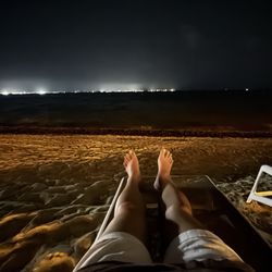 Villa del Palmar - Night time beach lounger