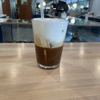 Oasis Diner - Iced espresso! Look at this foam! - Breakfast & Brunch Near Me - Butler, New Jersey Oasis Diner - Iced espresso! Look at this foam! - Breakfast & Brunch Near Me - Butler, New Jersey