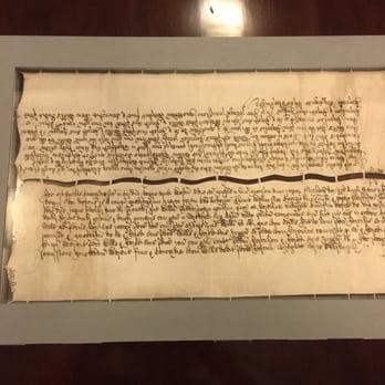 Folger Shakespeare Library - William Shakespeare's deed for his house. - Performing Arts Near Me - Washington, DC, District of Columbia