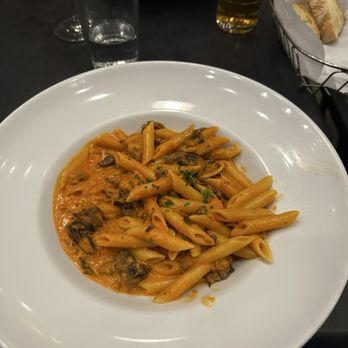 Osteria Grappolo - Penne funghi was DELICIOUS! The creamy tomato sauce made the dish. - Italian Near Me - Solvang, California Osteria Grappolo - Penne funghi was DELICIOUS! The creamy tomato sauce made the dish. - Italian Near Me - Solvang, California