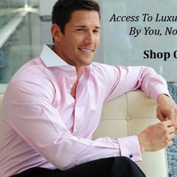 100% Custom Shirts, 100% Egyptian Cotton, milled in Italy.