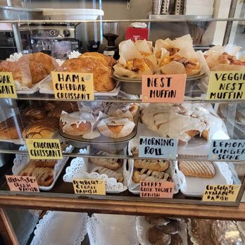 Nest Coffee & Bakery - a display of pastries - Coffee & Tea Near Me - Essex Junction, Vermont