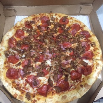 Pizza Hut - Meat lovers large pizza with hand tossed crust. - Pizza Near Me - Duncanville, Texas