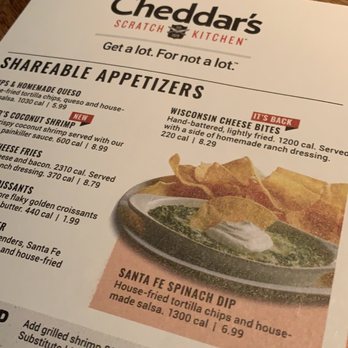 Cheddar's Scratch Kitchen - Menu Image - American Near Me - Fort Myers, Florida