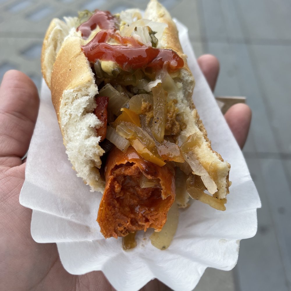 The Frankfurter - Italian Hot - The best! - Fast Food Near Me - Seattle, Washington The Frankfurter - Italian Hot - The best! - Fast Food Near Me - Seattle, Washington