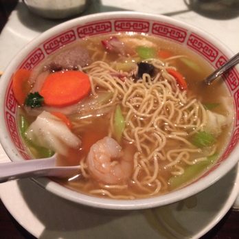 Saigon Kitchen - Saigon Special Noodle Soup. Chicken stock with ramen noodles. This was gross. - Chinese Near Me - Monroe, Washington
