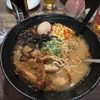 Mori Sushi - 2. Spicy Miso Crispy Chicken Ramen - Sushi Bars Near Me - Indianapolis, Indiana