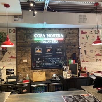 Cosa Nostra - Menu board - Sandwiches Near Me - Clermont, Florida