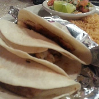 El Magueyal - 3 tacos (2 tilapia, 1 shrimp) - Mexican Near Me - Cookeville, Tennessee