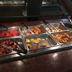 Disgusting, greasy, cold noodles. Food is old. Bathrooms are dirty. We are just hoping we do t get sick.