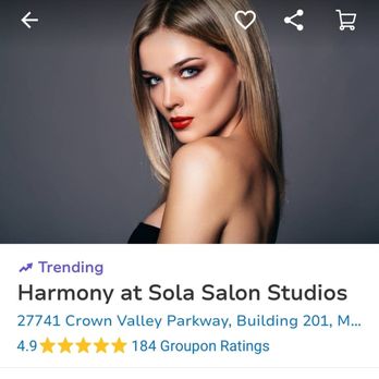 Sola Salon Studios - Harmony does not keep her appointments - Skin Care Near Me - Mission Viejo, California Sola Salon Studios - Harmony does not keep her appointments - Skin Care Near Me - Mission Viejo, California