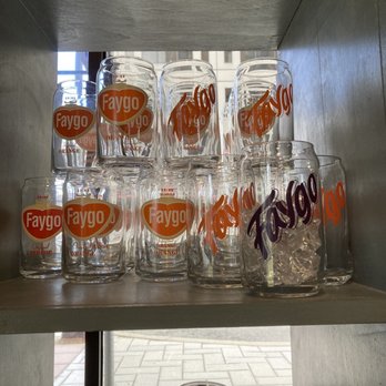 Pure Detroit - Faygo glasses - Women's Clothing Near Me - Detroit, Michigan