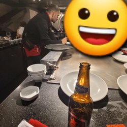 Benihana - Terrible customer service/alks about the patrons to his coworkers while on the floor in the presence of the talked about patrons