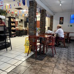 Inside dining area