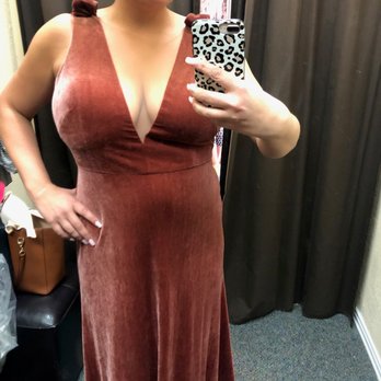 Spinning Wheel Alterations And Tailoring - She altered the dress by removing the cups that were too small and adjusted the shoulders to pull everything up. - Sewing & Alterations Near Me - Garland, Texas