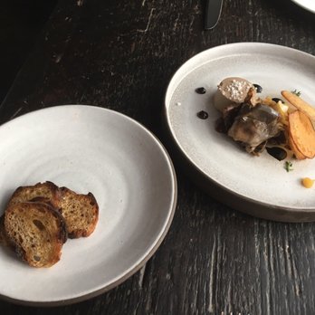 Dirt Candy - truffle and mushroom mousse - Vegetarian Near Me - New York, New York Dirt Candy - truffle and mushroom mousse - Vegetarian Near Me - New York, New York