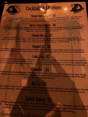 Menu photo 3 The Monkey’s Paw Tiki Lounge Macon, GA Menu photo 3 The Monkey’s Paw Tiki Lounge Macon, GA
