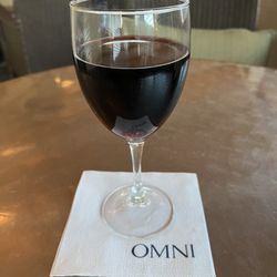 Topsider Lounge - Comp'd glass of Delicious Cabernet