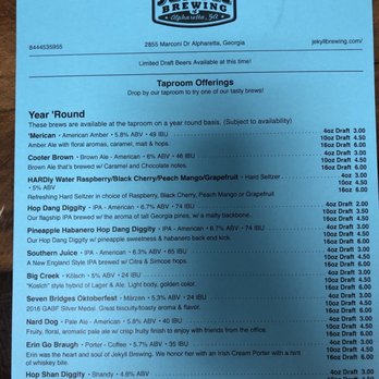 Jekyll Brewing - Menu - Breweries Near Me - Alpharetta, Georgia Jekyll Brewing - Menu - Breweries Near Me - Alpharetta, Georgia