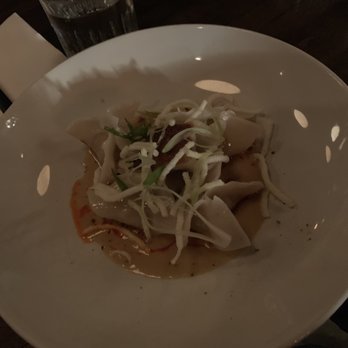 Grey Ghost - Shrimp dumplings - American Near Me - Detroit, Michigan Grey Ghost - Shrimp dumplings - American Near Me - Detroit, Michigan