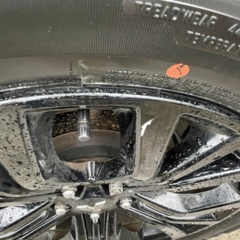 Tire Kingdom - Shiny black paint completely gouged out on 3 of 4 rims. - Auto Repair Near Me - Lehigh Acres, Florida Tire Kingdom - Shiny black paint completely gouged out on 3 of 4 rims. - Auto Repair Near Me - Lehigh Acres, Florida