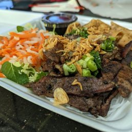 Grilled Pork Patties Sandwich