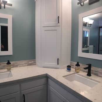 Stone Depot & More - Master bath countertop - Cabinetry Near Me - Carlsbad, California