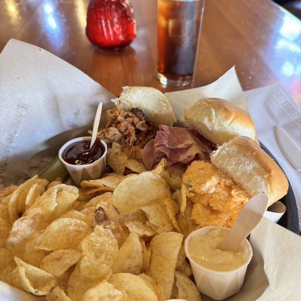 Elkhorn Tavern - Choose three sliders. Pimento cheese was by far the best. - Bars Near Me - Lexington, Kentucky Elkhorn Tavern - Choose three sliders. Pimento cheese was by far the best. - Bars Near Me - Lexington, Kentucky