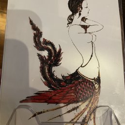 Thai peacock lady Thai peacock lady