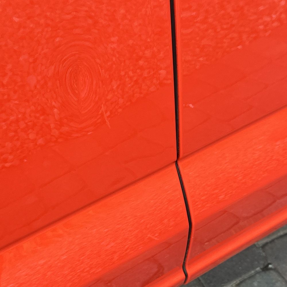 Dent Affect-Paintless Dent Repair - This was a door dent from a car door park next to our car that opened into it. A little hard to see but it's a crease In the door. - Mobile Dent Repair Near Me Dent Affect-Paintless Dent Repair - This was a door dent from a car door park next to our car that opened into it. A little hard to see but it's a crease In the door. - Mobile Dent Repair Near Me