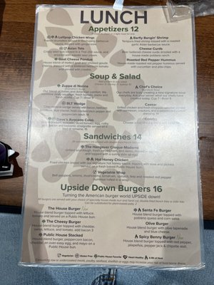 Menu photo 1 Howard Park Public House South Bend, IN