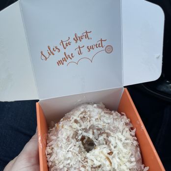 Doughfee - Coconut donut - Coffee & Tea Near Me - Jacksonville, Florida Doughfee - Coconut donut - Coffee & Tea Near Me - Jacksonville, Florida