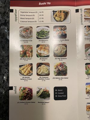 Menu photo 4 Sushi Ya Pasadena, CA