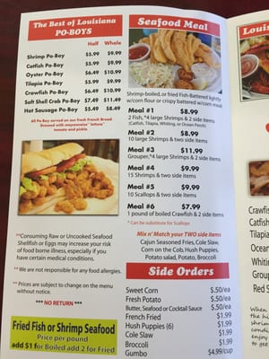 Menu photo 4 Louisiana Seafood Atlanta, GA Menu photo 4 Louisiana Seafood Atlanta, GA